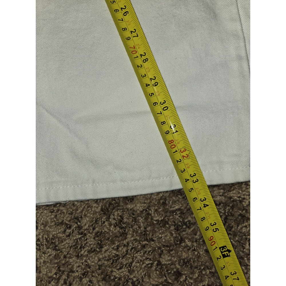 NWT Women's White Wide-Leg Jeans Size 30x33.5 Summer Preppy - Picture 11 of 15
